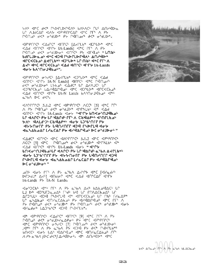 10675 CNC Annual Report 2000 NASKAPI - page 23